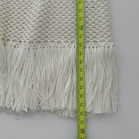 Michael Kors Fringe Trim Knit Dress, New, Size M - Picture 14 of 17